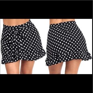 Tres is Women’s High Waist Polka Dot